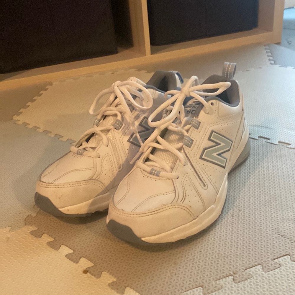 new balance 608s- light blue/grey